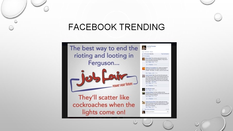 FACEBOOK TRENDING 