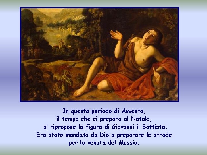 In questo periodo di Avvento, il tempo che ci prepara al Natale, si ripropone