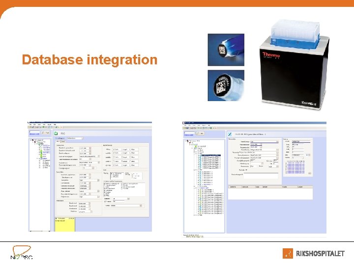 Database integration 