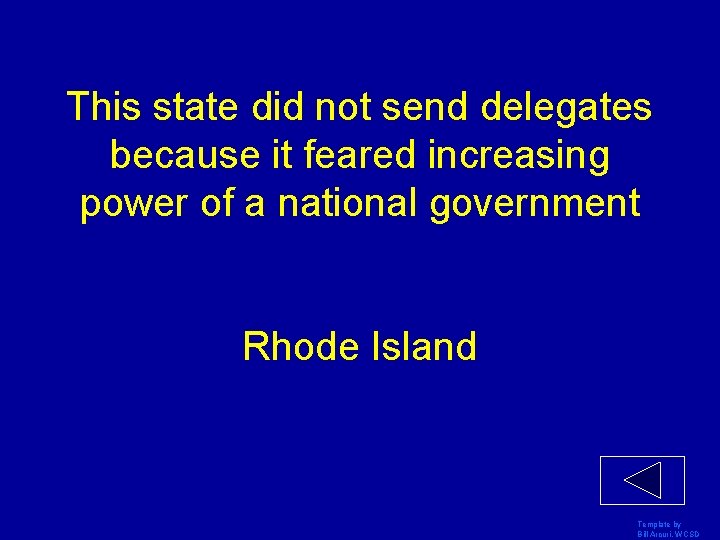 This state did not send delegates because it feared increasing power of a national