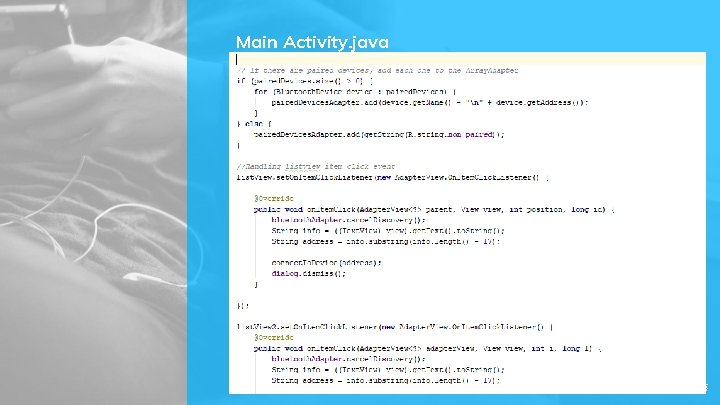 Main Activity. java 26 