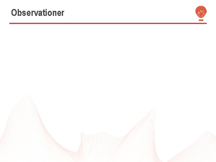 Observationer 