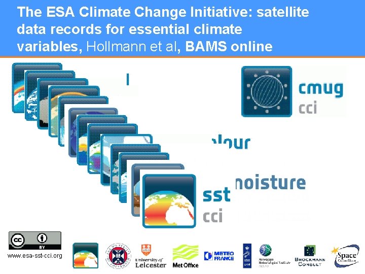The ESA Climate Change Initiative: satellite data records for essential climate variables, Hollmann et