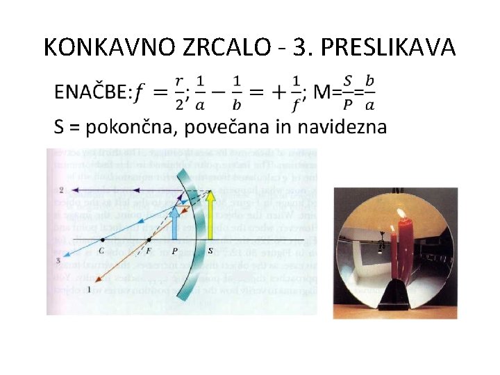 KONKAVNO ZRCALO - 3. PRESLIKAVA 