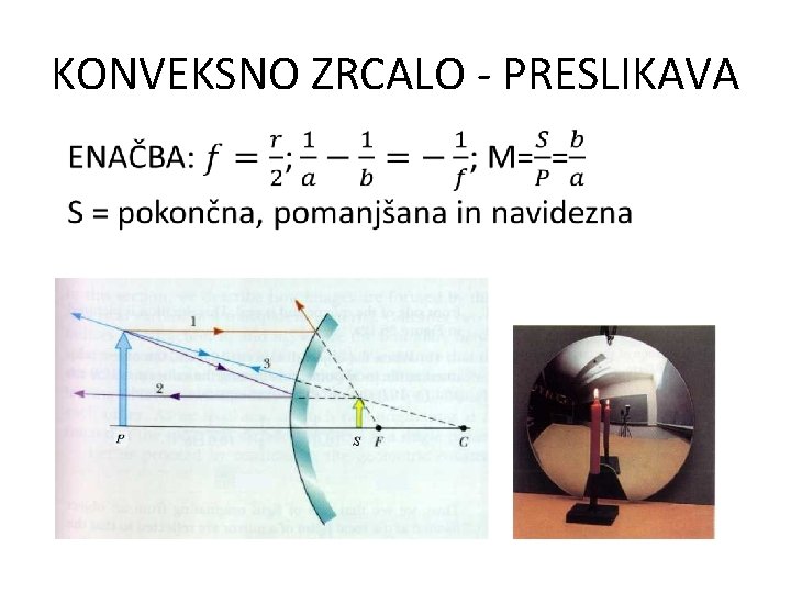 KONVEKSNO ZRCALO - PRESLIKAVA 