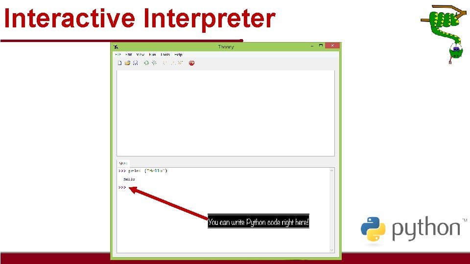 Interactive Interpreter 