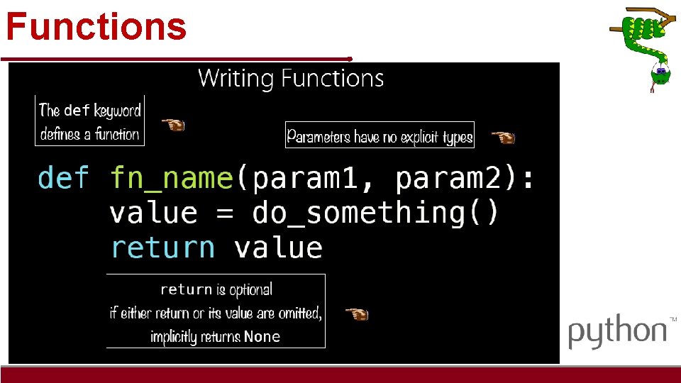 Functions 