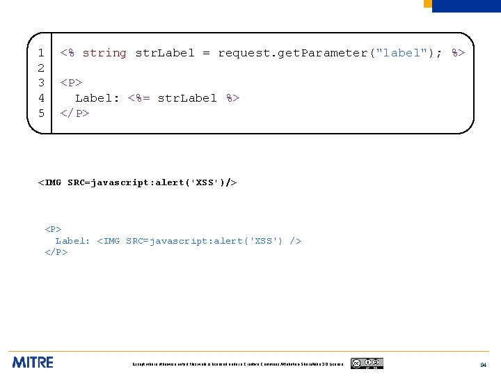 1 2 3 4 5 <% string str. Label = request. get. Parameter("label"); %>