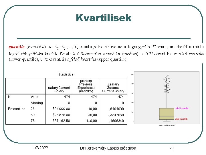 Kvartilisek 1/7/2022 Dr Ketskeméty László előadása 41 