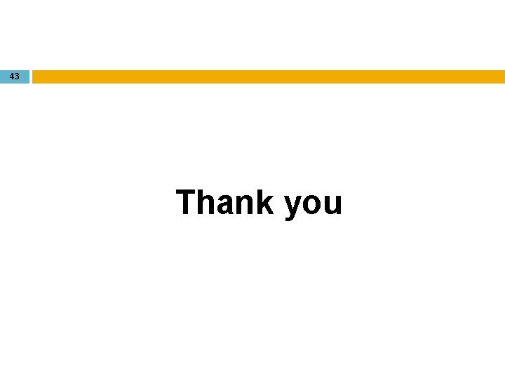 43 Thank you 