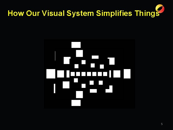How Our Visual System Simplifies Things 5 