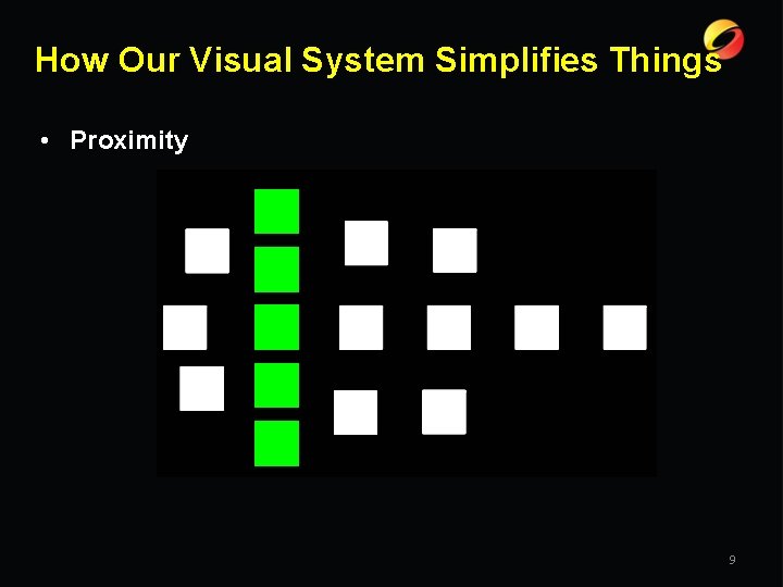 How Our Visual System Simplifies Things • Proximity 9 
