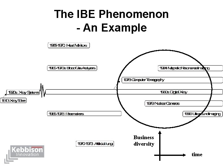 The IBE Phenomenon - An Example Business diversity time 