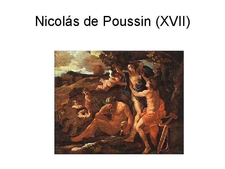 Nicolás de Poussin (XVII) 