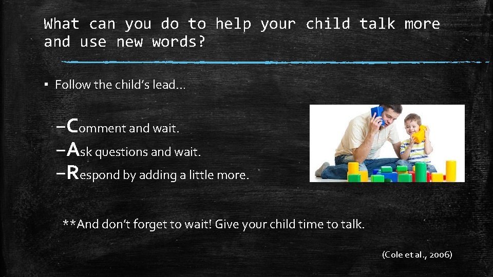 What can you do to help your child talk more and use new words?