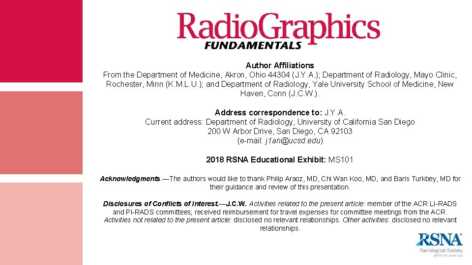 Author Affiliations From the Department of Medicine, Akron, Ohio 44304 (J. Y. A. );