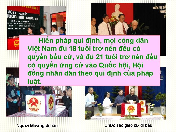 Hiến pháp. Tỉqui định, lệ đại biểu Quốcmọi công dân Tỉ lệ đại biểu