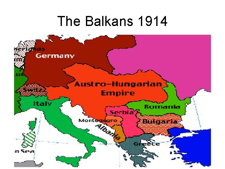 The Balkans 1914 