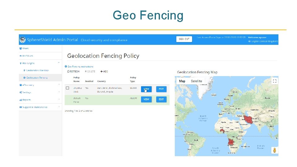 Geo Fencing 