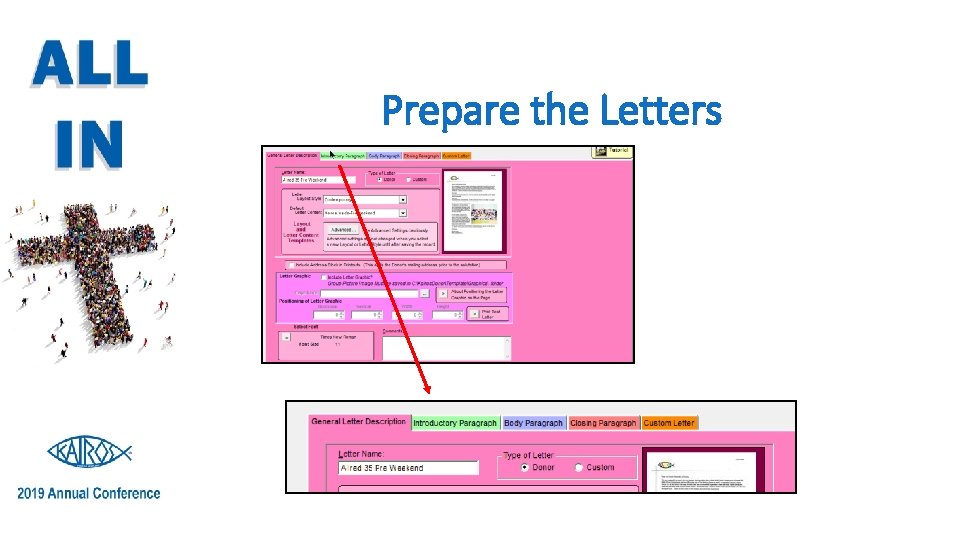 Prepare the Letters 