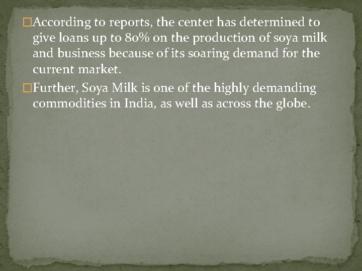 �According to reports, the center has determined to give loans up to 80% on