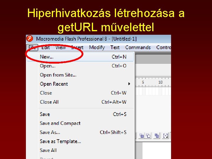 Hiperhivatkozás létrehozása a get. URL művelettel 