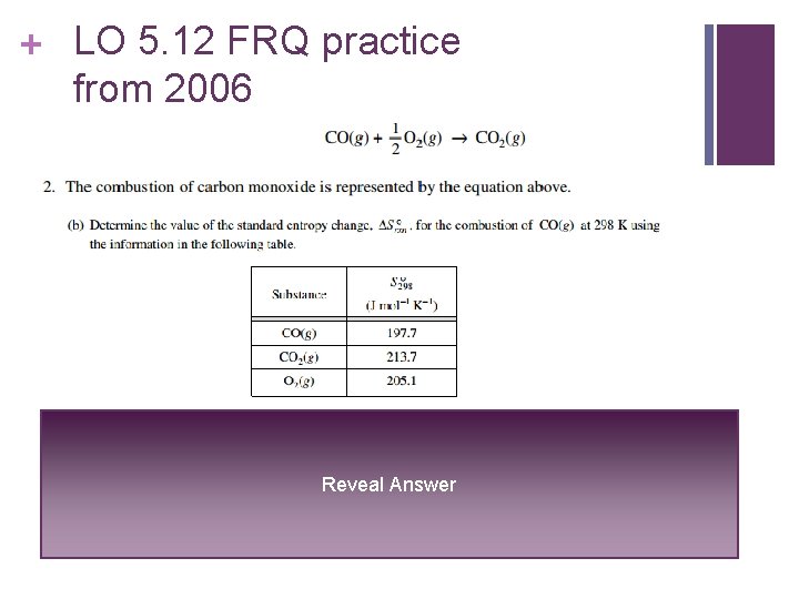 + LO 5. 12 FRQ practice from 2006 Reveal Answer 