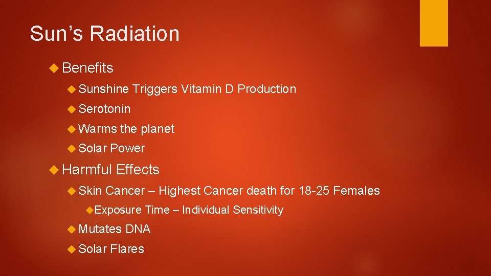 Sun’s Radiation Benefits Sunshine Triggers Vitamin D Production Serotonin Warms Solar Power Harmful Skin