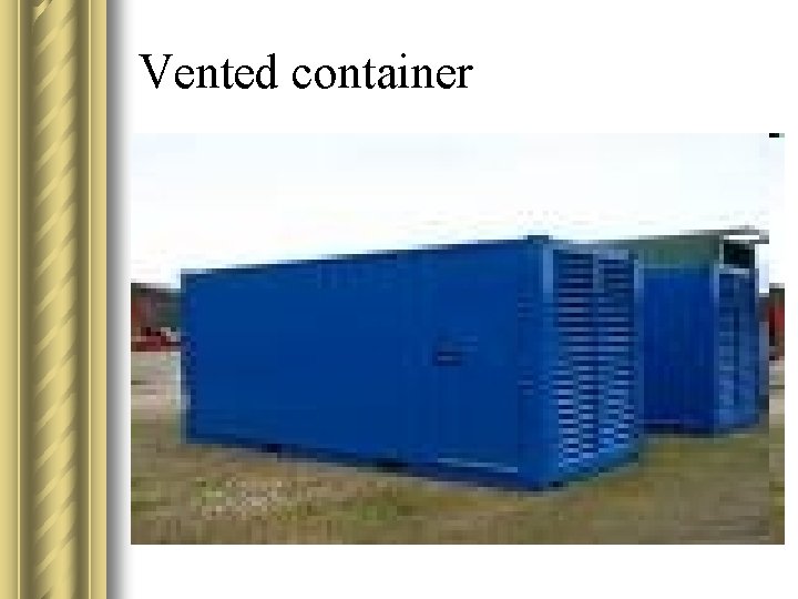 Vented container 