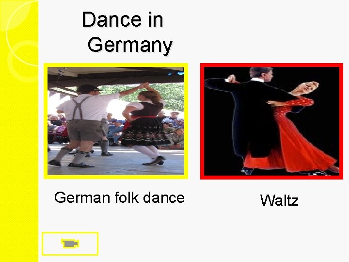Dance in Germany German folk dance Waltz 