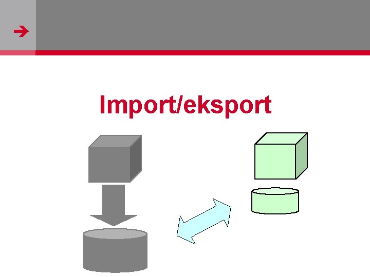  Import/eksport 