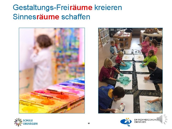 Gestaltungs-Freiräume kreieren Sinnesräume schaffen 15 