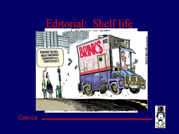 Editorial: Shelf life Comics 