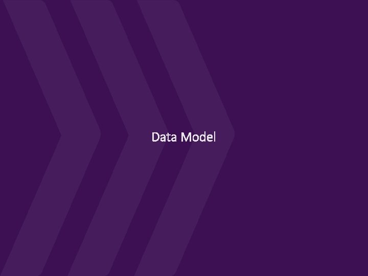 Data Model 