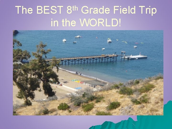 th 8 The BEST Grade Field Trip in the WORLD! 