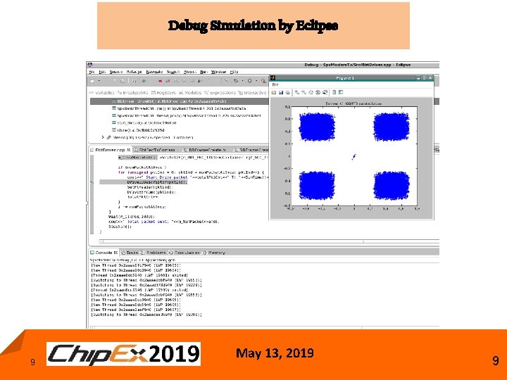 Debug Simulation by Eclipse 9 May 13, 2019 9 