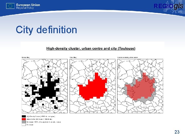 REGIOgis City definition 23 