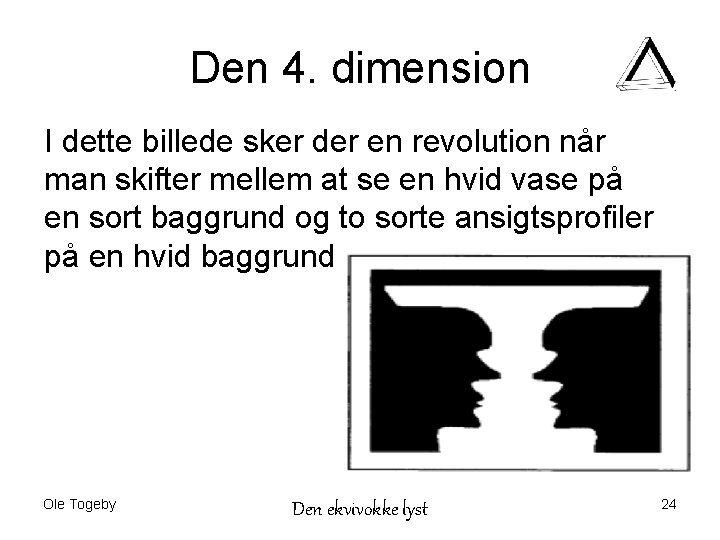 Den 4. dimension I dette billede sker der en revolution når man skifter mellem