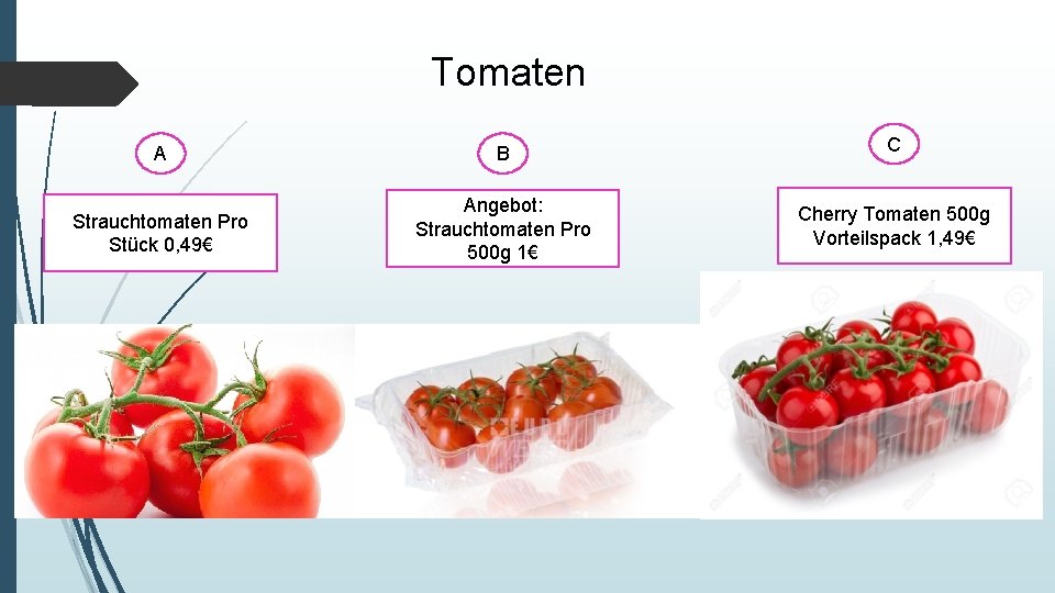 Tomaten A B C Strauchtomaten Pro Stück 0, 49€ Angebot: Strauchtomaten Pro 500 g