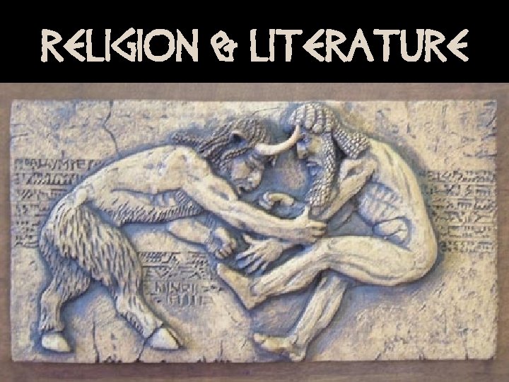 RELIGION & LITERATURE 