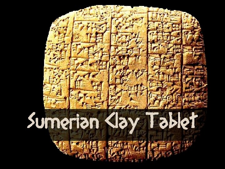Sumerian Clay Tablet 