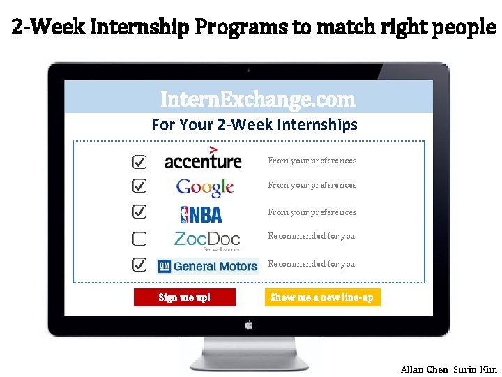 2 -Week Internship Programs to match right people Intern. Exchange. com For Your 2