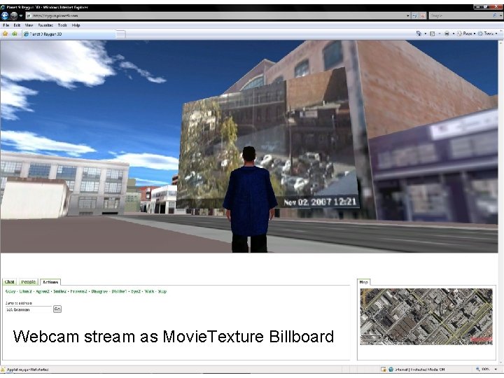Planet 9 Ray. Gun scene 1 Webcam stream as Movie. Texture Billboard Planet 9 Ray. Gun scene 1 Webcam stream as Movie. Texture Billboard