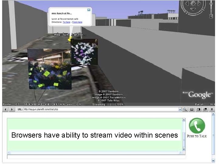Planet 9 Ray. Gun scene 3 Browsers have ability to stream video within scenes Planet 9 Ray. Gun scene 3 Browsers have ability to stream video within scenes