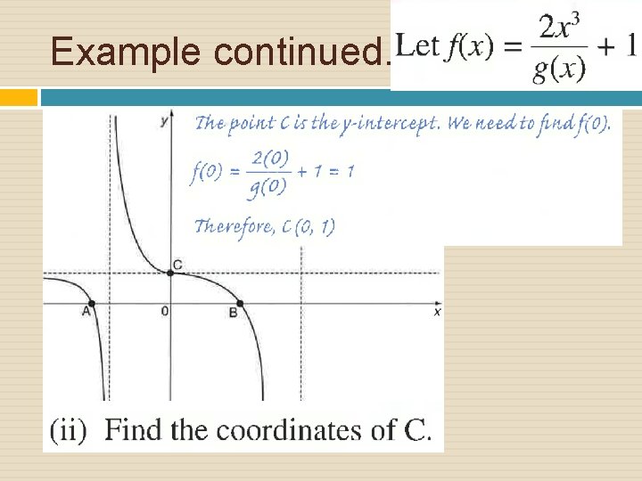 Example continued… 