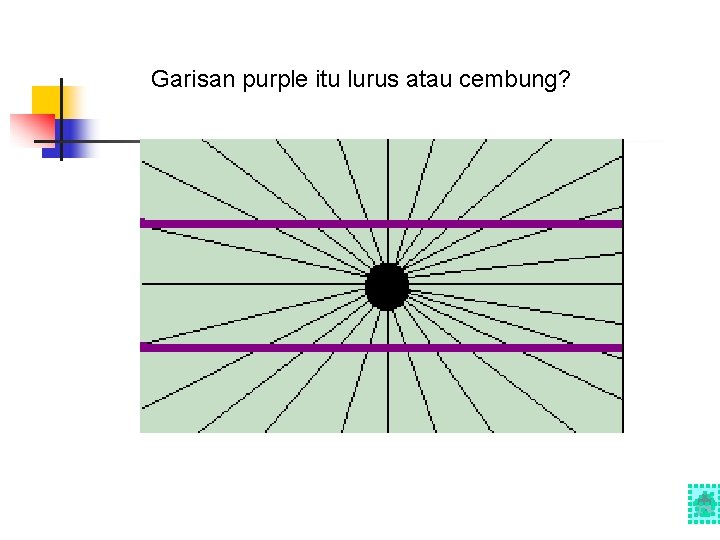 Garisan purple itu lurus atau cembung? 
