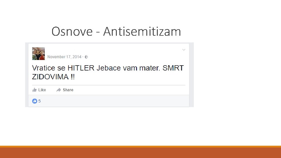 Osnove - Antisemitizam 