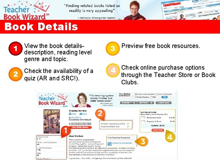 Book Details View the book details 1 description, reading level 3 Preview free book