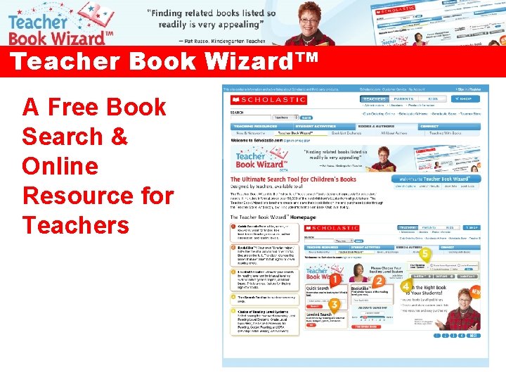 Teacher Book Wizard™ A Free Book Search & Online Resource for Teachers 