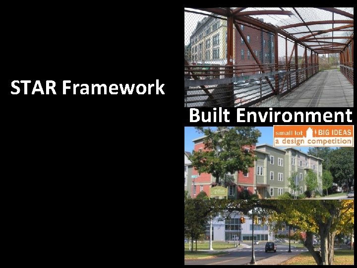 STAR Framework Built Environment 